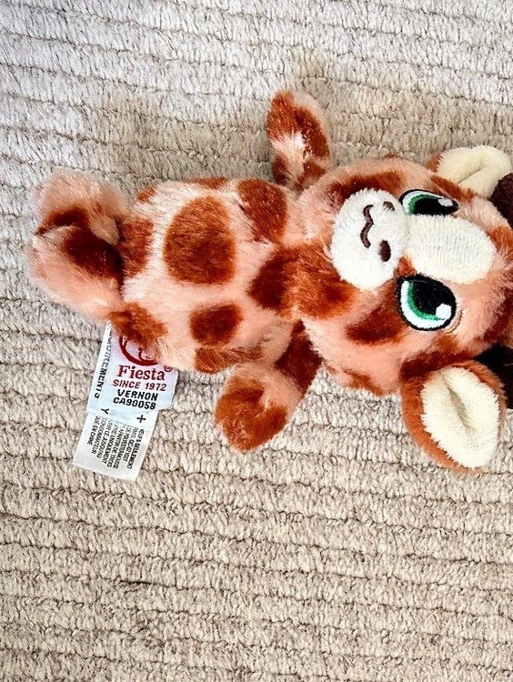 Fiesta Nathan Lil' Huggy Giraffe Plush